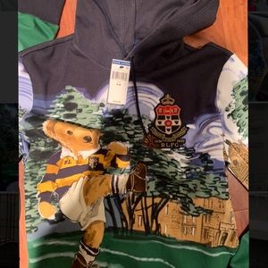 Polo teddy bear hoodie